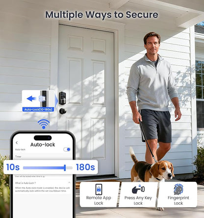 Veise VE027-K Built-in WiFi Smart Lock - Image 8