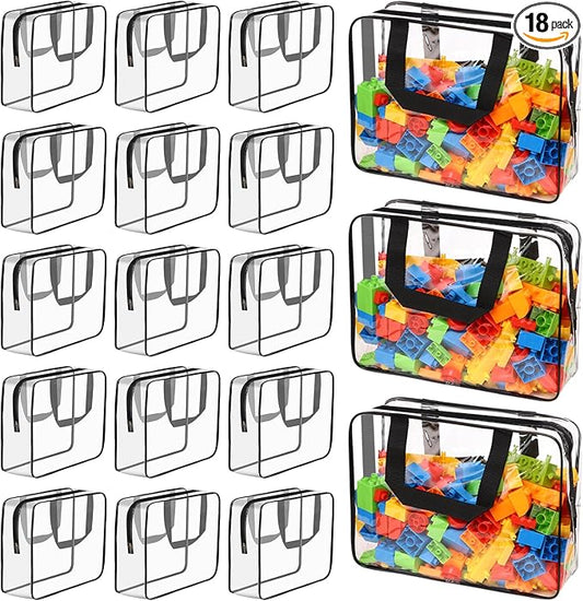 18 Packs Large Toy Storage Bags by MBJZSL