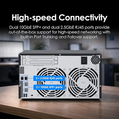 QNAP TS-832PX-4G 8 Bay High-Capacity NAS - Image 6