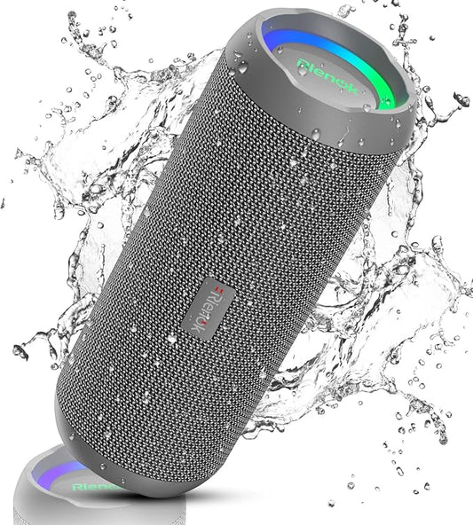 RIENOK Portable Bluetooth Speaker 30W Dual Pairing True Wireless Stereo HD by RIENOK
