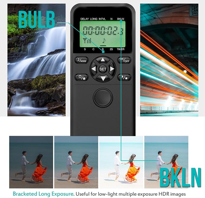 Wireless Shutter Camera Remote Intervalometer Timer Compatible - Image 5