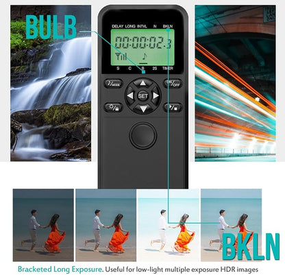 Wireless Shutter Camera Remote Intervalometer Timer Compatible - Image 5