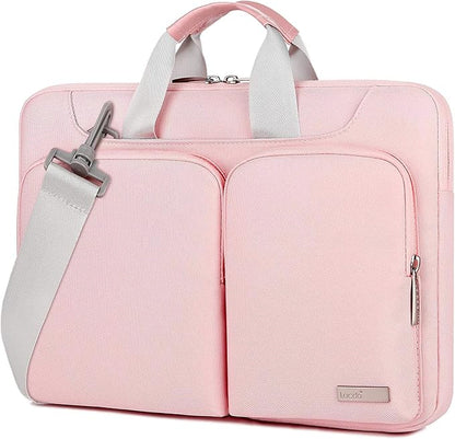 Lacdo 360° Protective Laptop Shoulder Bag, 16 inch Laptop Bag by Lacdo