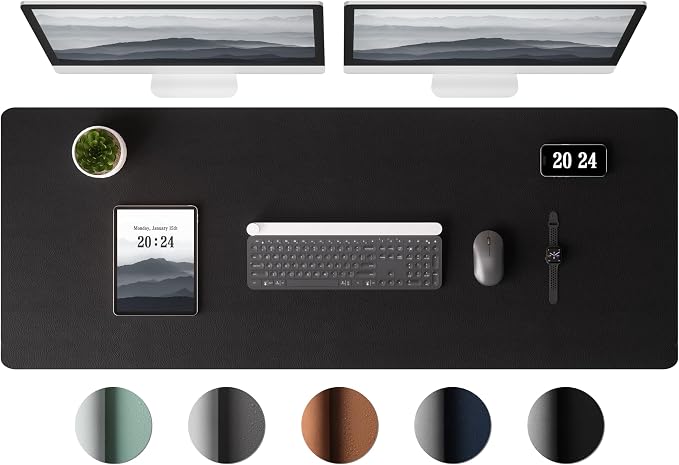 Aothia Leather Desk Pad Protector by Aothia