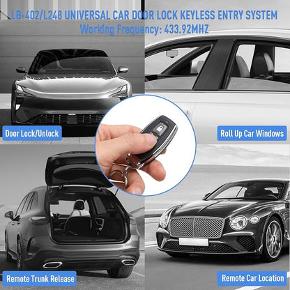 Keyless Entry Car System, Auto Remote Control Kit - Image 7