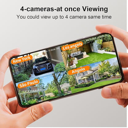 LETSCEE Security Cameras Outdoor WiFi, 5G/2.4G Cameras - Image 5