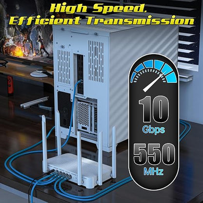 0.5 Foot Cat6 Patch Cables, Solid Pure Copper Patch Cord, Cat 6 Ethernet Cable - Image 4