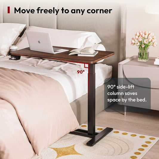 SANODESK Medical Adjustable Overbed Bedside Table - Image 2