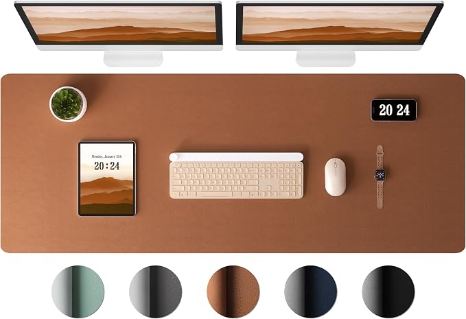 Aothia Leather Desk Pad Protector by Aothia
