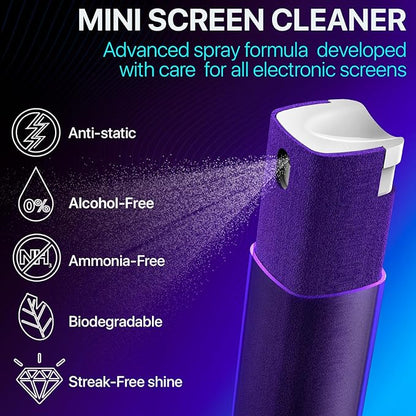 Mini Screen Cleaner Spray – Finger Proof Screen Cleaner - Image 2