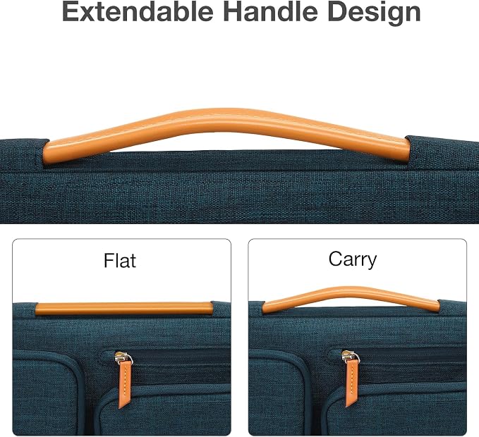 MOSISO 360 Protective Laptop Case 16 inch, 15-15.6 inch Laptop Sleeve Compatible - Image 5
