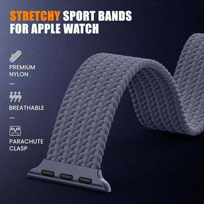 Elastic Sport Band for Apple Watch Ultra 3/2/1 Bands 49mm 46mm 45mm 44mm 42mm - Image 3