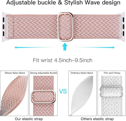 Lerobo Stretchy Nylon Solo Loop Band, Compatible - Image 3