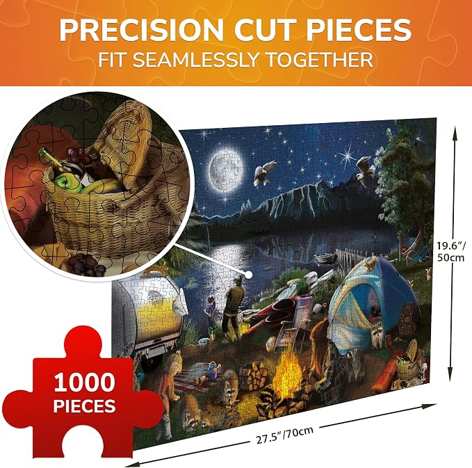 QUOKKA Jigsaw Puzzles 1000 Pieces - Image 3