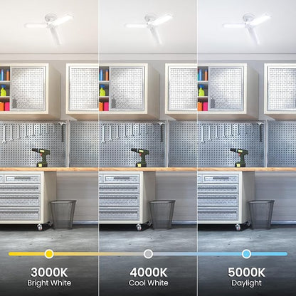 Feit Electric LED Garage Light, E26 Base, 000-Hour Lifetime - Image 4