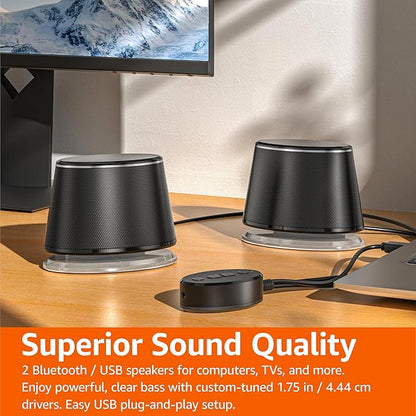 Amazon Basics Bluetooth Computer Speakers - Image 6