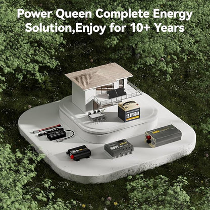 Power Queen 12.8V 50Ah LiFePO4 Battery Upgrade, Grade A Lithium Battery Cells - Image 7