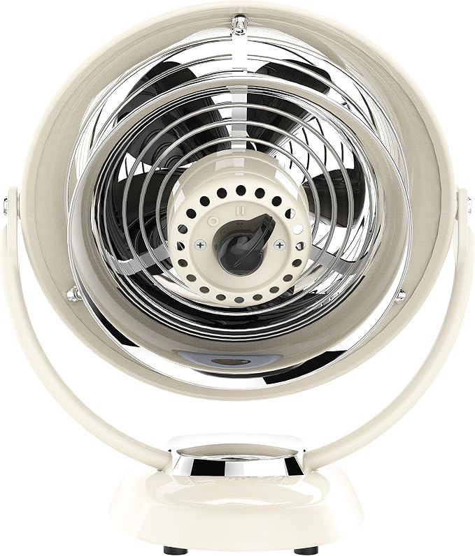 Vornado VFAN™ Jr. Vintage Fan, Small Metal Retro Air Circulator - Image 4