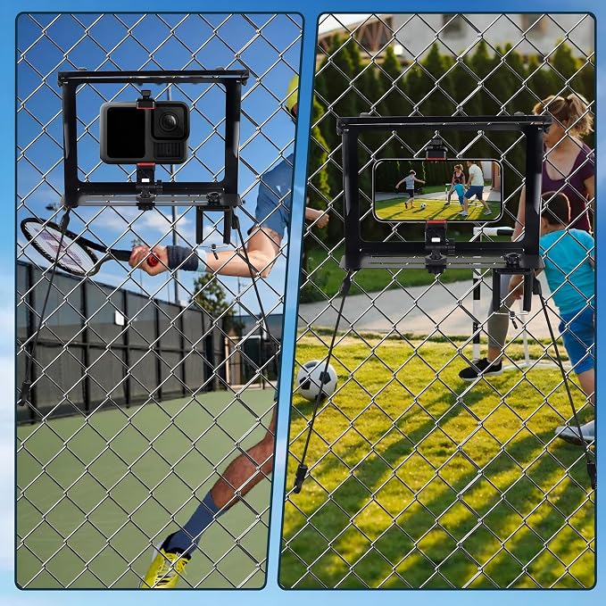 Cell Phone Fence Mount with Adjustable Shade, Mounting Kit - Image 5