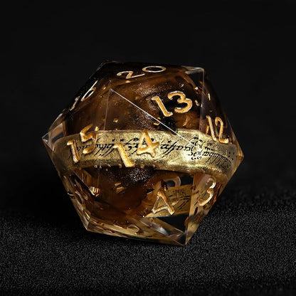 D6 Dice Set – 10× Six-Sided Resin Dice - Image 4