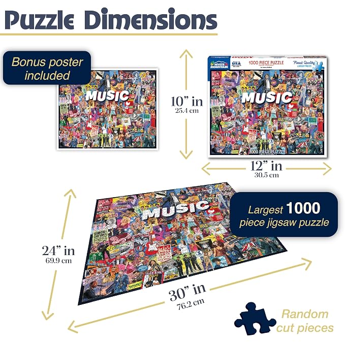 White Mountain Puzzles Music - Image 3