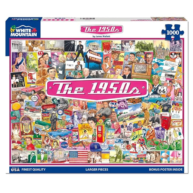 White Mountain Puzzles The 1950s - Image 3