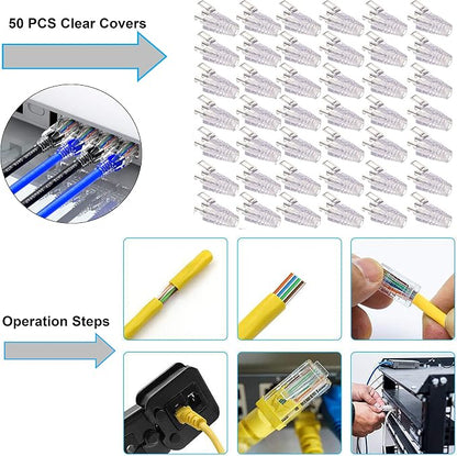 LEATBUY Crimper Set CAT5/CAT6 Crimp Tool Kit - Image 5