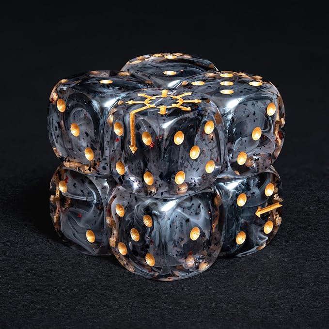 Chaos D6 Dice Set – 10 x 16mm Resin Dice - Image 5