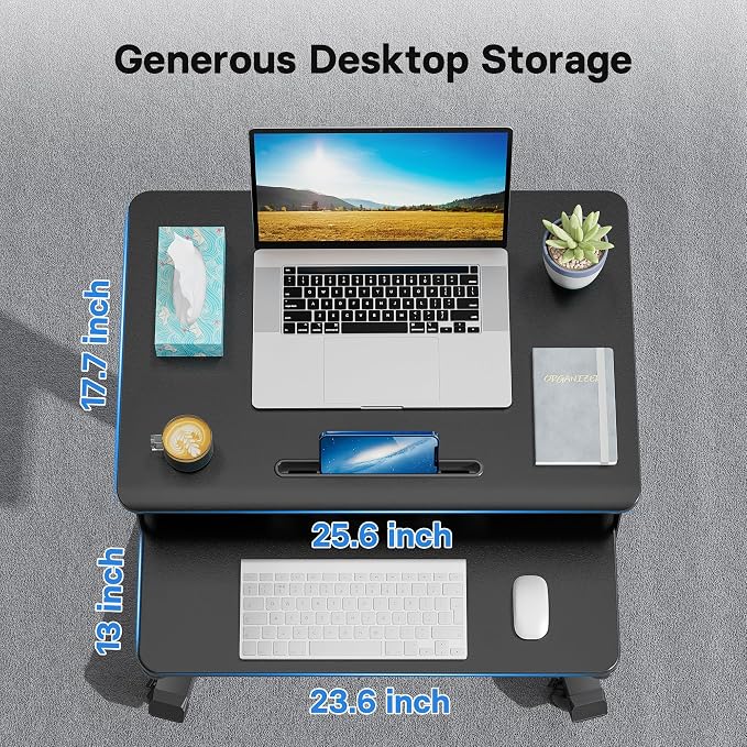 BONTEC Mobile Standing Desk - Image 4