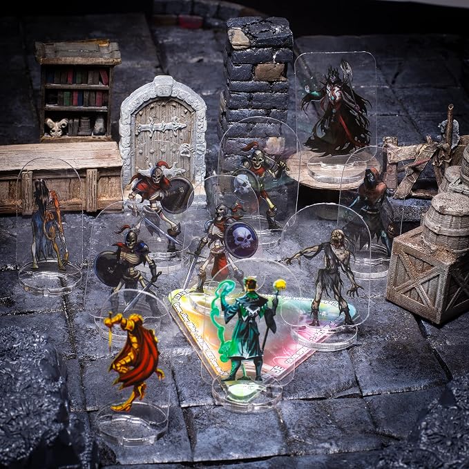 Arcknight Flat Plastic Miniatures: Mankind Horde; 31 Unique Human-Themed Enemy - Image 8