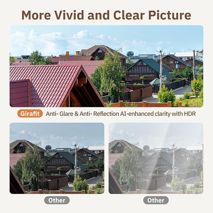 Girafit 2K Window Camera, 2.4GHz & 5GHz WiFi Indoor Cameras - Image 5
