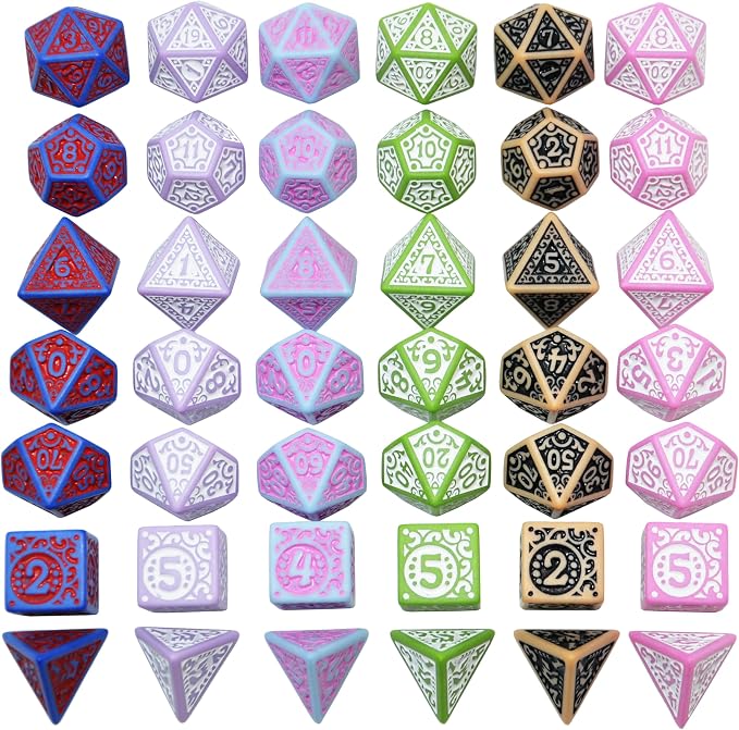 SmartDealsPro Retro Polyhedral Dice Sets - Image 2