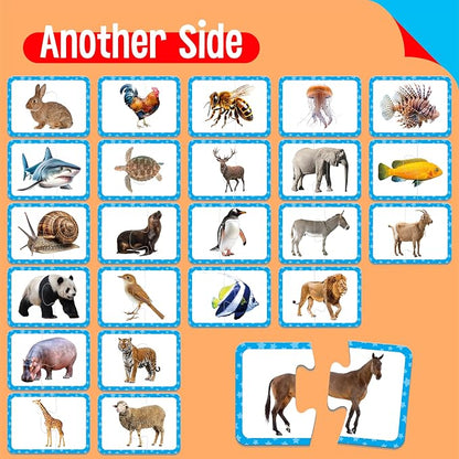 48 Animal Matching Puzzles - Image 5
