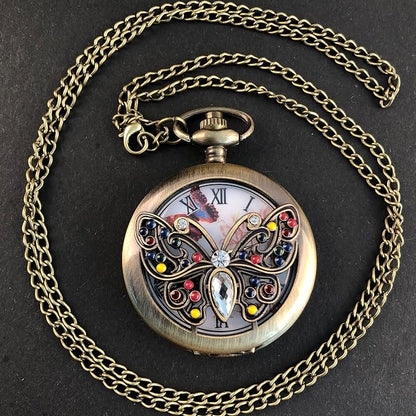 Men's Pocket Watch, Arabic Digital Dial Pocket Watches - Image 6