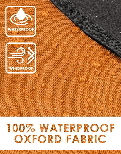 DUKUSEEK Hooded Outdoor Blanket, Extra Large Waterproof Camping Blanket - Image 5
