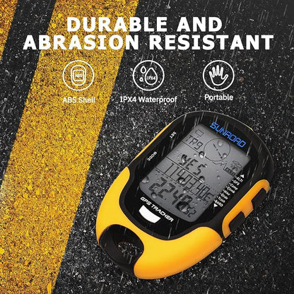 Altimeter GPS Digital Waterproof Outdoor Altitude Pre-Warning Remind Compass - Image 4