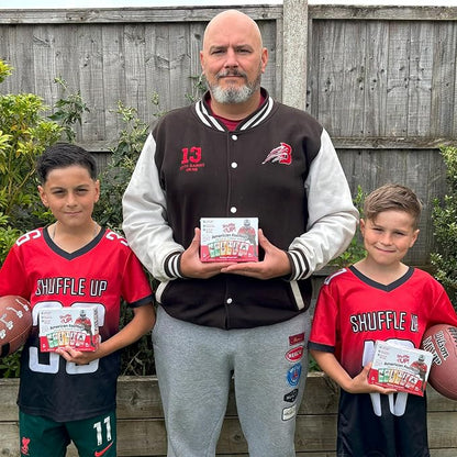 Shuffle Up American Football Card Game – Kids Outdoor Garden Games - Image 6