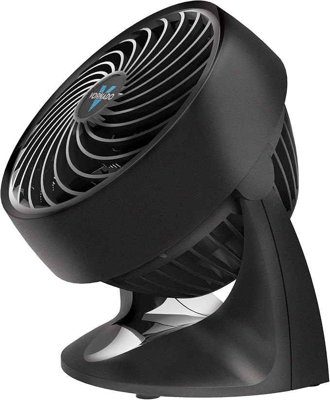 Vornado 133 Small Room Air Circulator Fan, 2 Speeds, Adjustable Head, Table Fan by Vornado