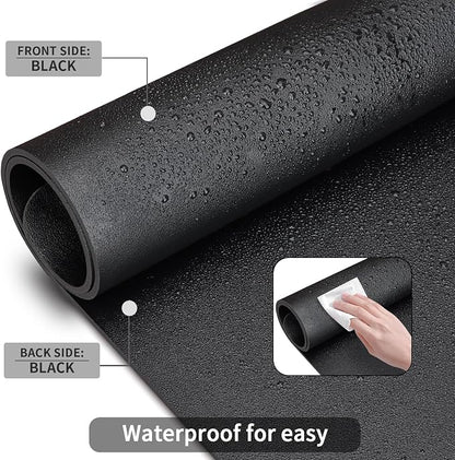 KINGFOM Desk Pad Office Desktop Protecter, PU Leather Desk Mat Blotters - Image 5