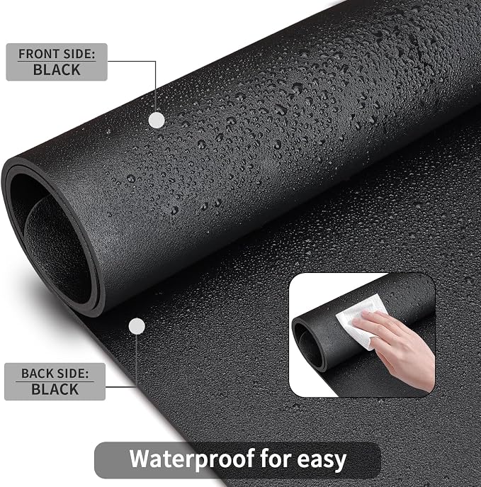 KINGFOM Desk Pad Office Desktop Protecter, PU Leather Desk Mat Blotters - Image 4