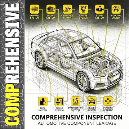 Automotive Smoke Machine, Professional Adjustable Leak Detector - Image 5