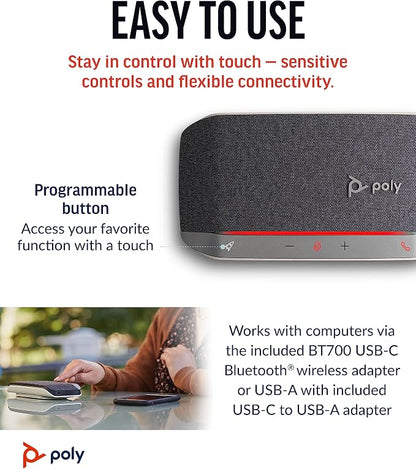 Poly Sync 20+ Personal Portable Bluetooth Speakerphone - Image 5