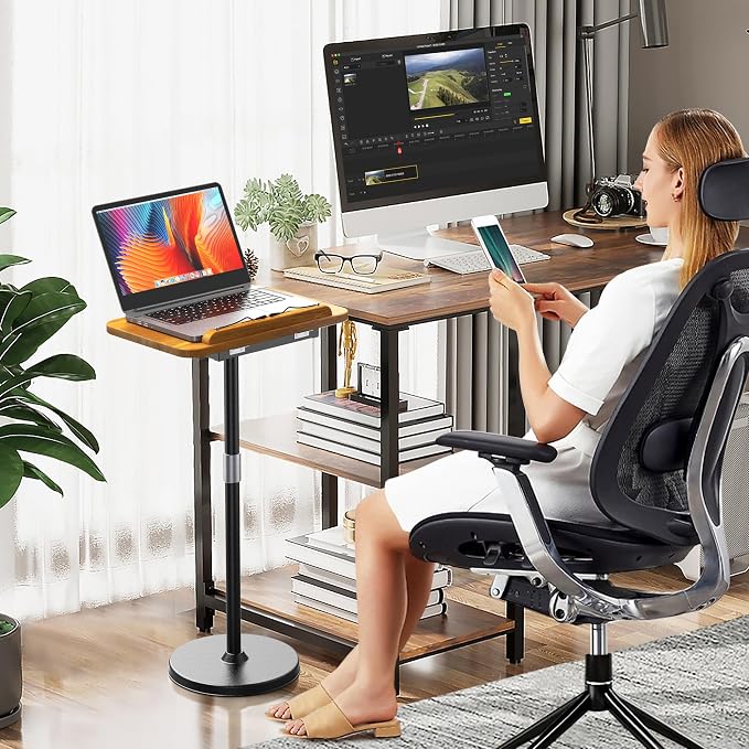 NAMON 2 in 1 Dual-use Music Stand & Desktop Book Stand, 100% Solid Wood - Image 7