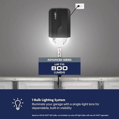 Chamberlain 1/2 HP Chain Drive Smart Garage Door Opener - Image 5