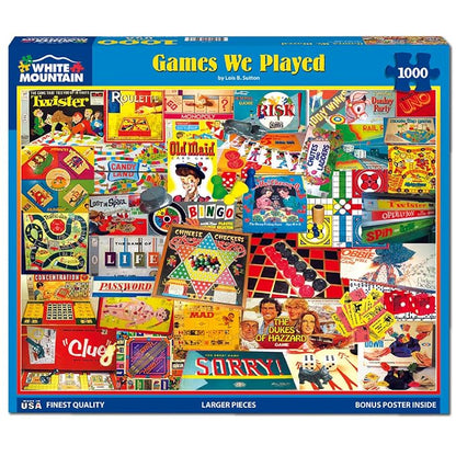 White Mountain Puzzles The Games We Played - Image 2