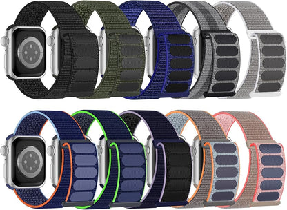 6 Pack Sport Nylon Loop Band Compatible by Honeystraper
