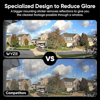 WYZE Window Camera 2 Pack, WiFi Indoor HD Home Security Camera, Upgraded Color - Image 5