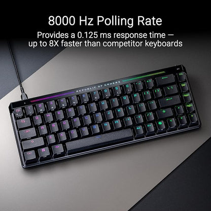 ROG Falchion Ace HFX 65% Hall Effect Gaming Keyboard – HE Magnetic Switches - Image 4