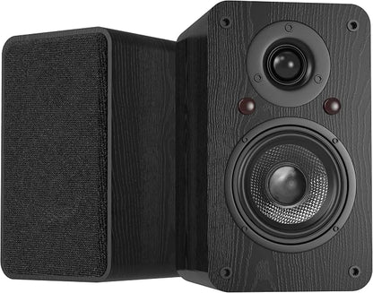 LONPOO Powered Bookshelf Speaker, Active Near Field Studio Monitor by LONPOO