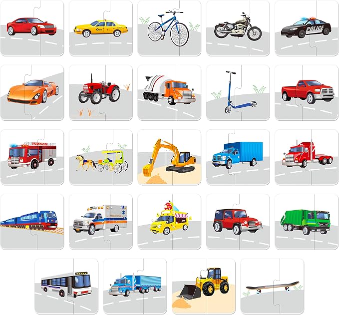 48 Vehicle Matching Puzzles - Image 4